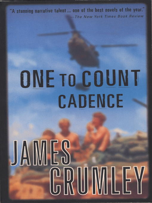 Title details for One to Count Cadence by James Crumley - Available